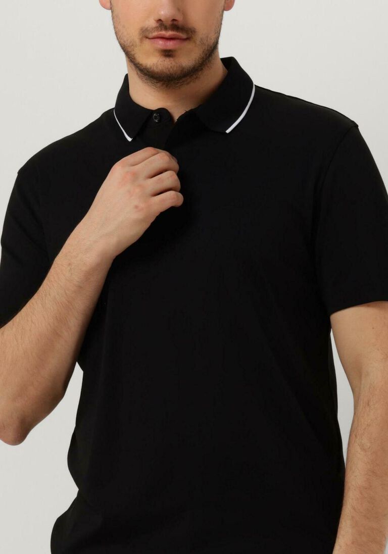 SELECTED HOMME zwarte selected homme polo slhleroy coolmax ss polo b