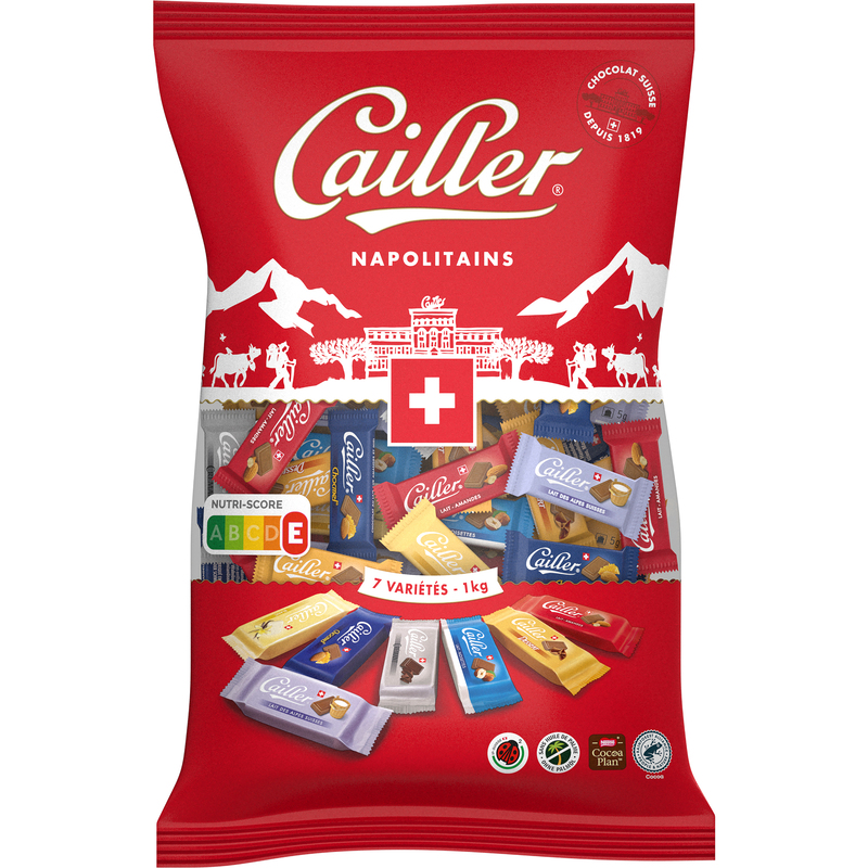 Cailler Napolitains, assortiert, 1000 g