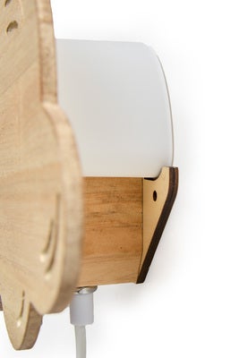 Alice & Fox EMBLA Vegglampe Sky, Natural Wood