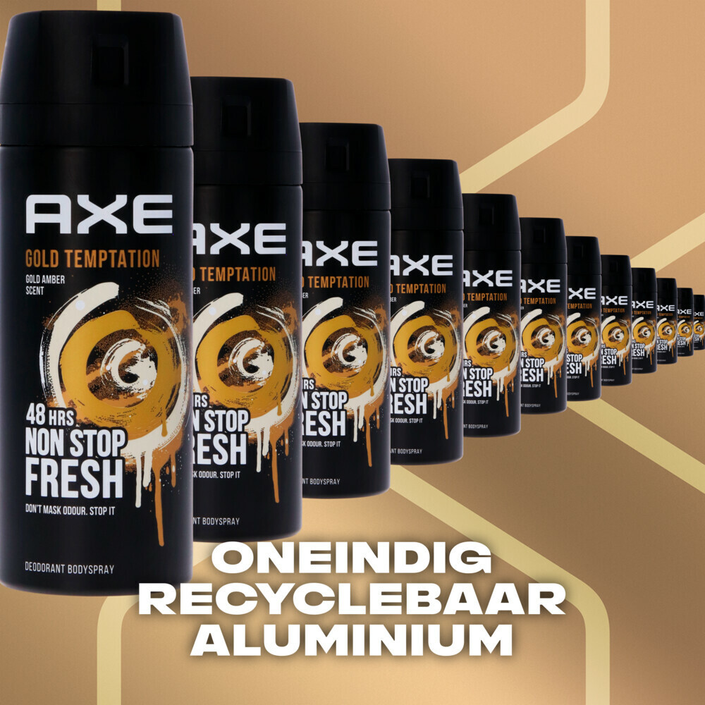Axe Deodorant Bodyspray Gold Temptation150 ml