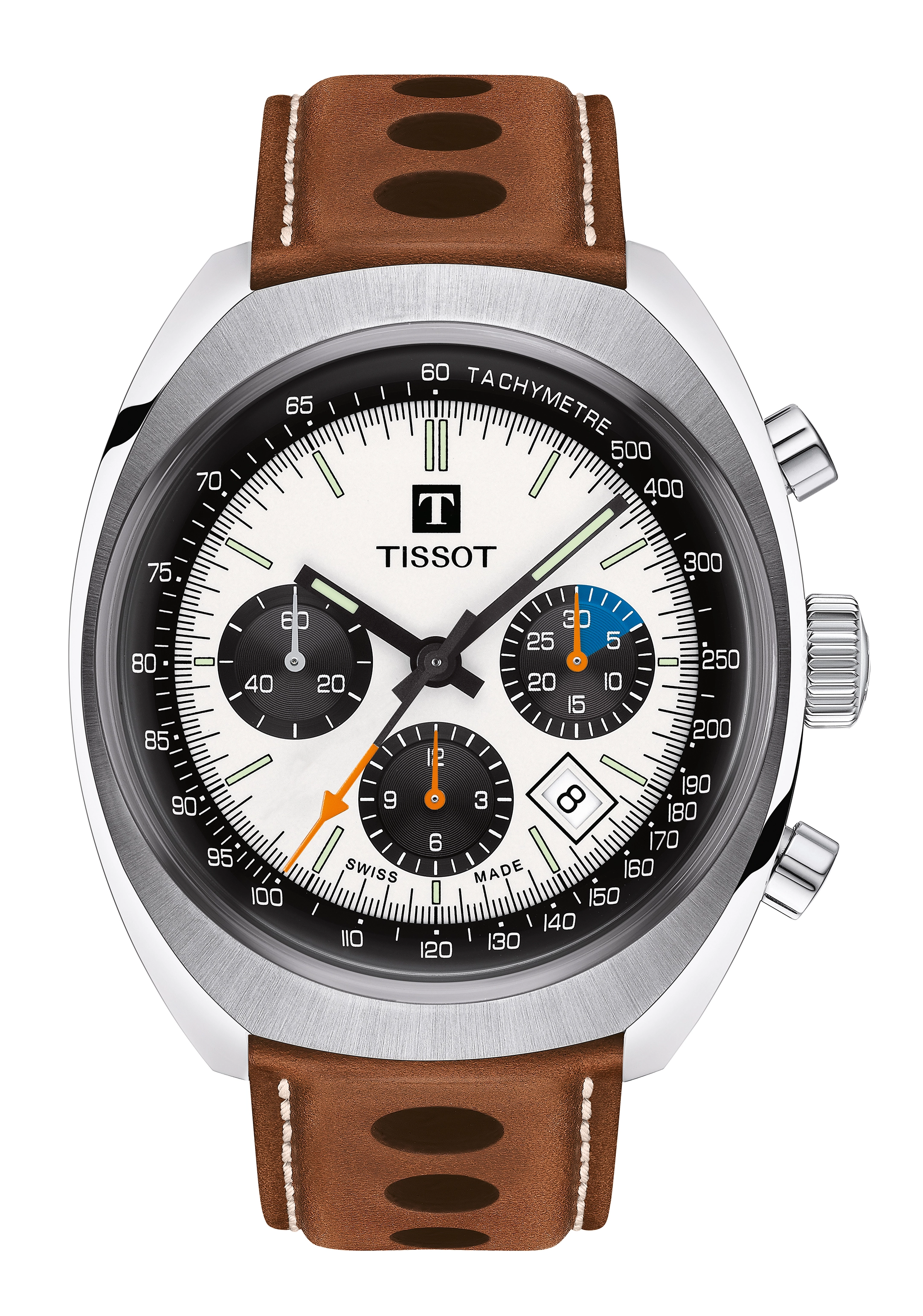 Tissot Heritage 1973 Herrenchronograph Weiß