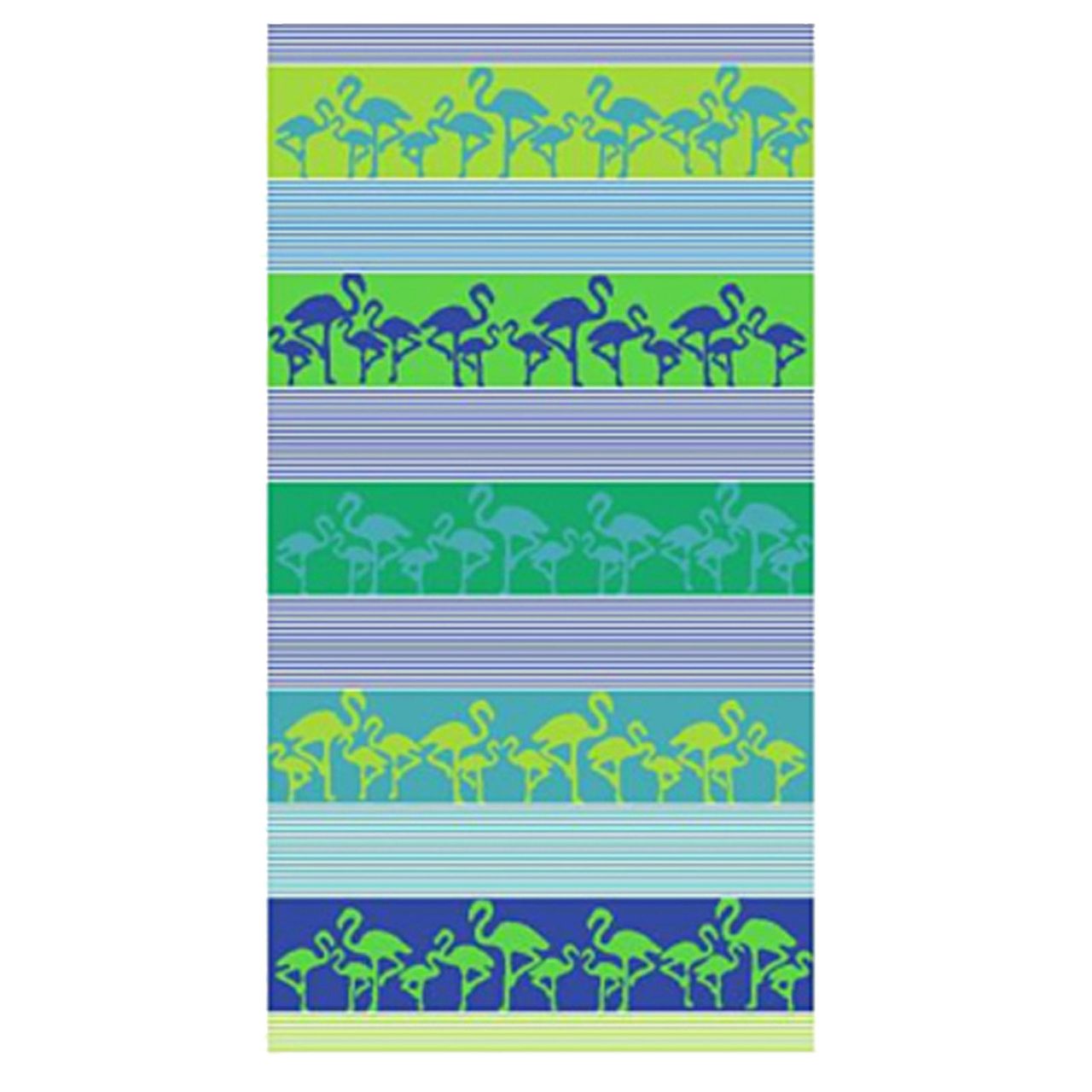 LEX Saunatuch Handtuch, ST1009, Blau-Grün