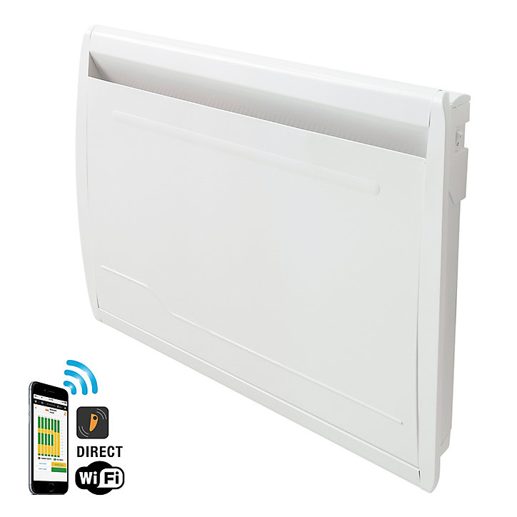 Radiateur électrique double cœur de chauffe Deltacalor Dolce 1500W