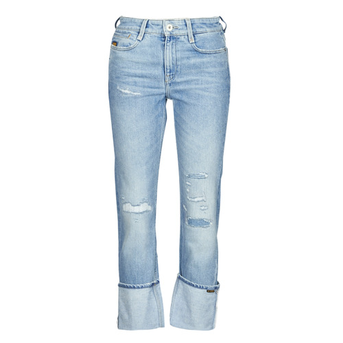 G-Star Raw - NOXER HIGH STRAIGHT WMN - Bleu