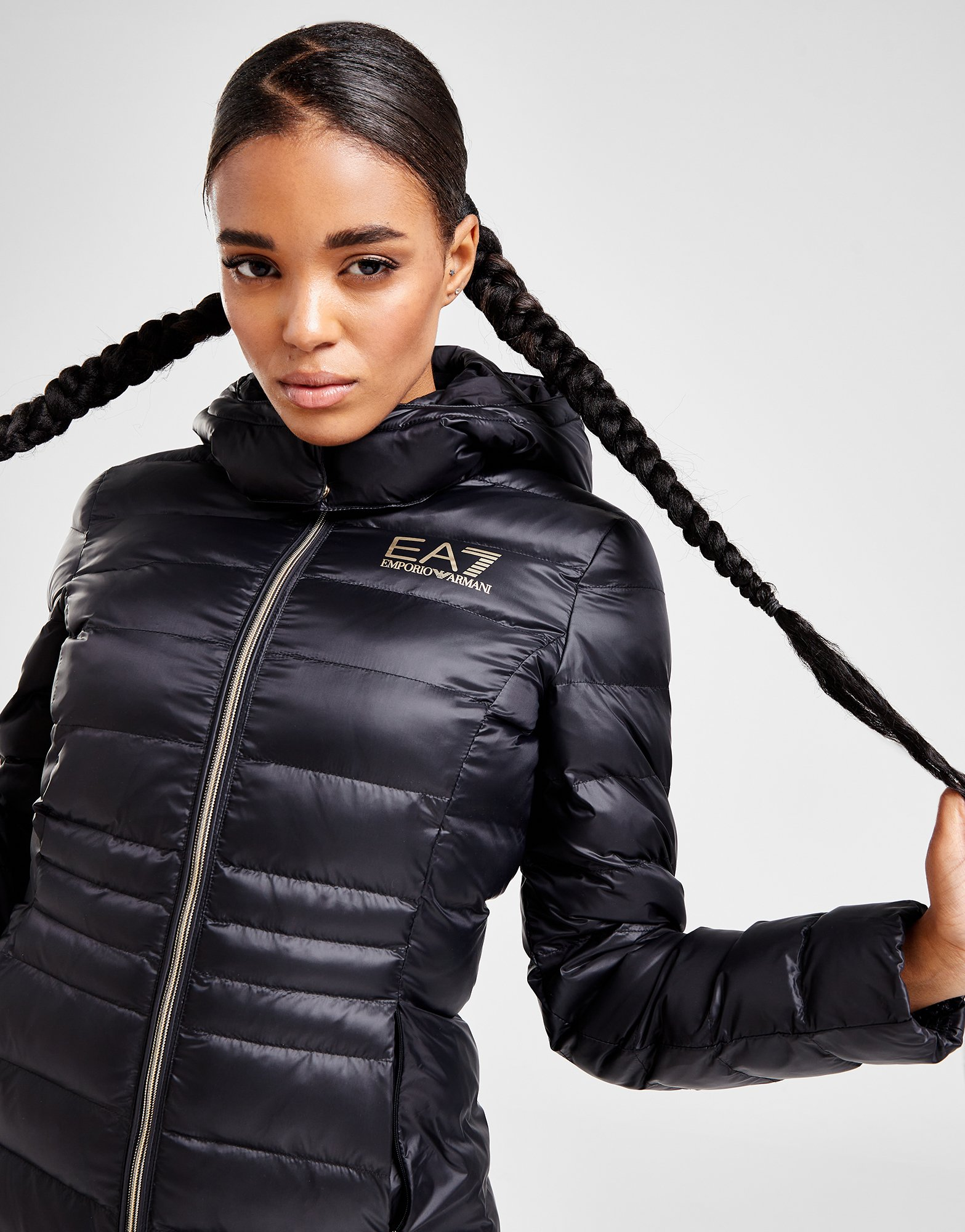 Emporio Armani EA7 Veste Longue Core Femme