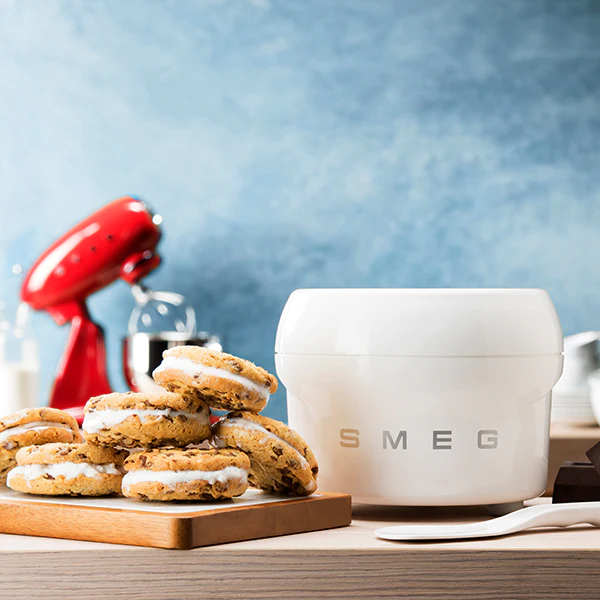 Sorbetière SMIC01 pour robot sur socle Smeg