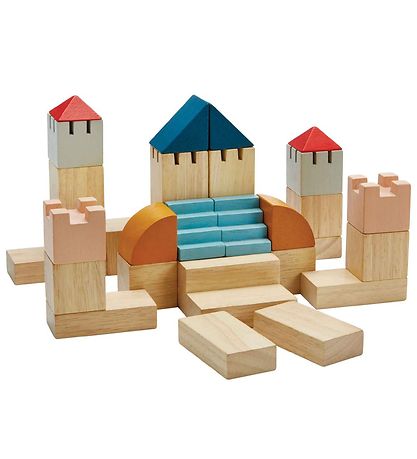 PlanToys Tr?leget?j - Kreative Klodser - 30 Dele