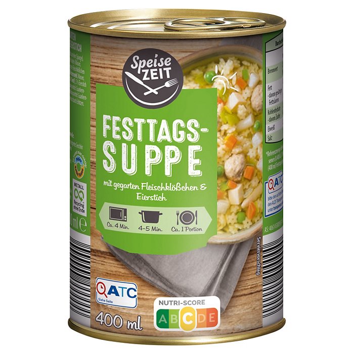 LA FINESSE Feinkostsuppen 400 ml, Festtagssuppe