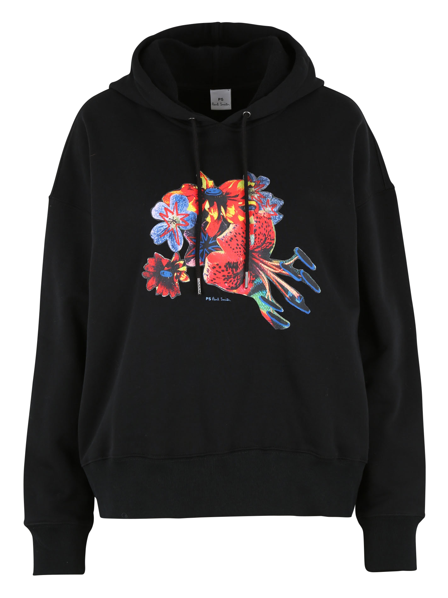 Sweat à capuche en coton bio | Noir