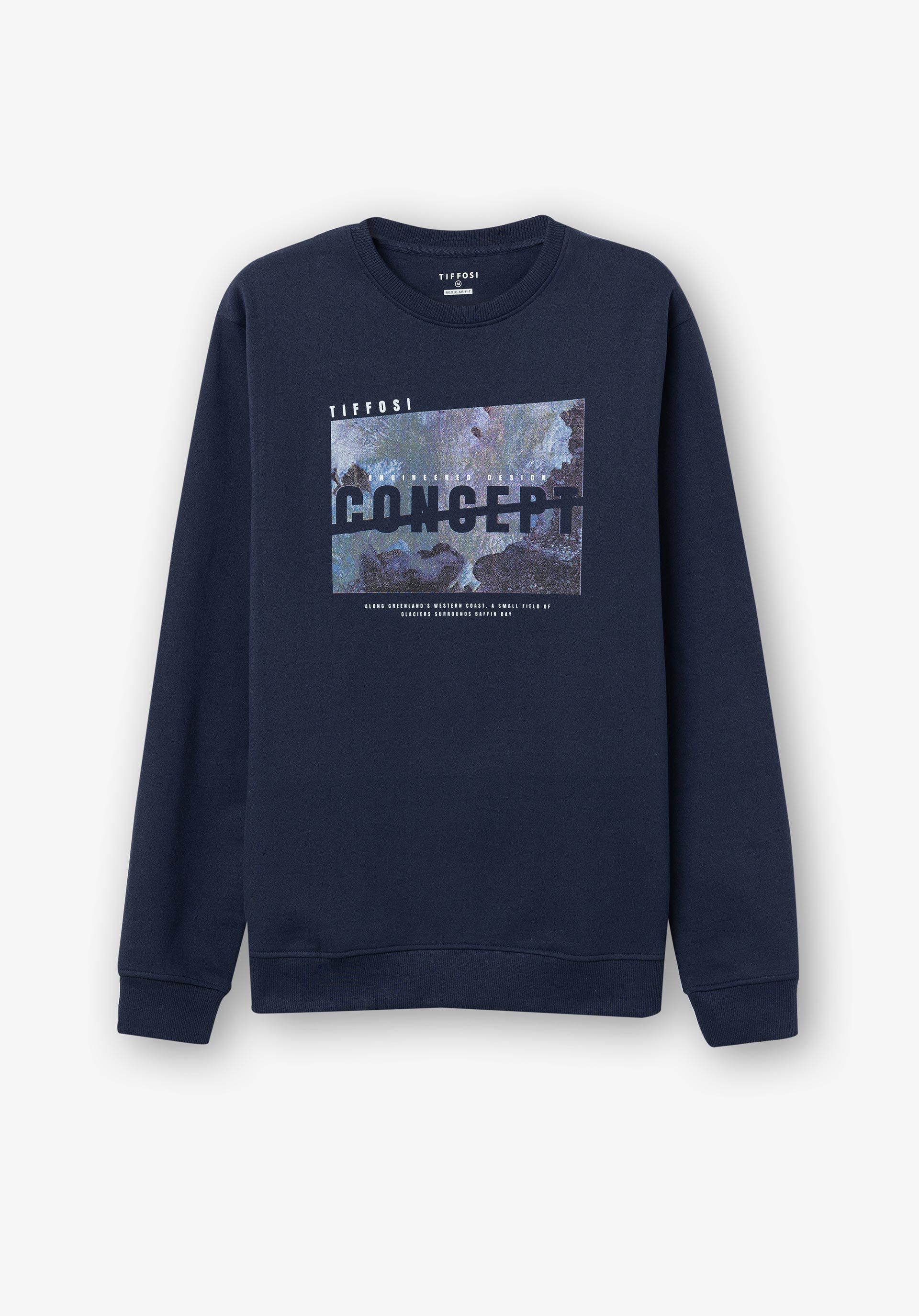 Sweatshirt com Estampado Frontal