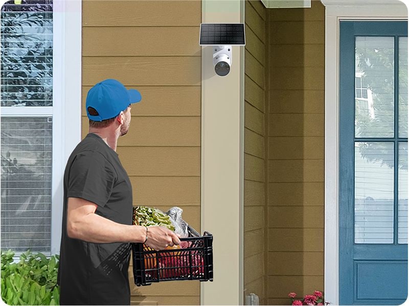 TP-Link Netzwerkkamera Tapo C410 inkl. Solarpanel Tapo A201 Solarbetriebenes Sicherheitskamera-Kit
