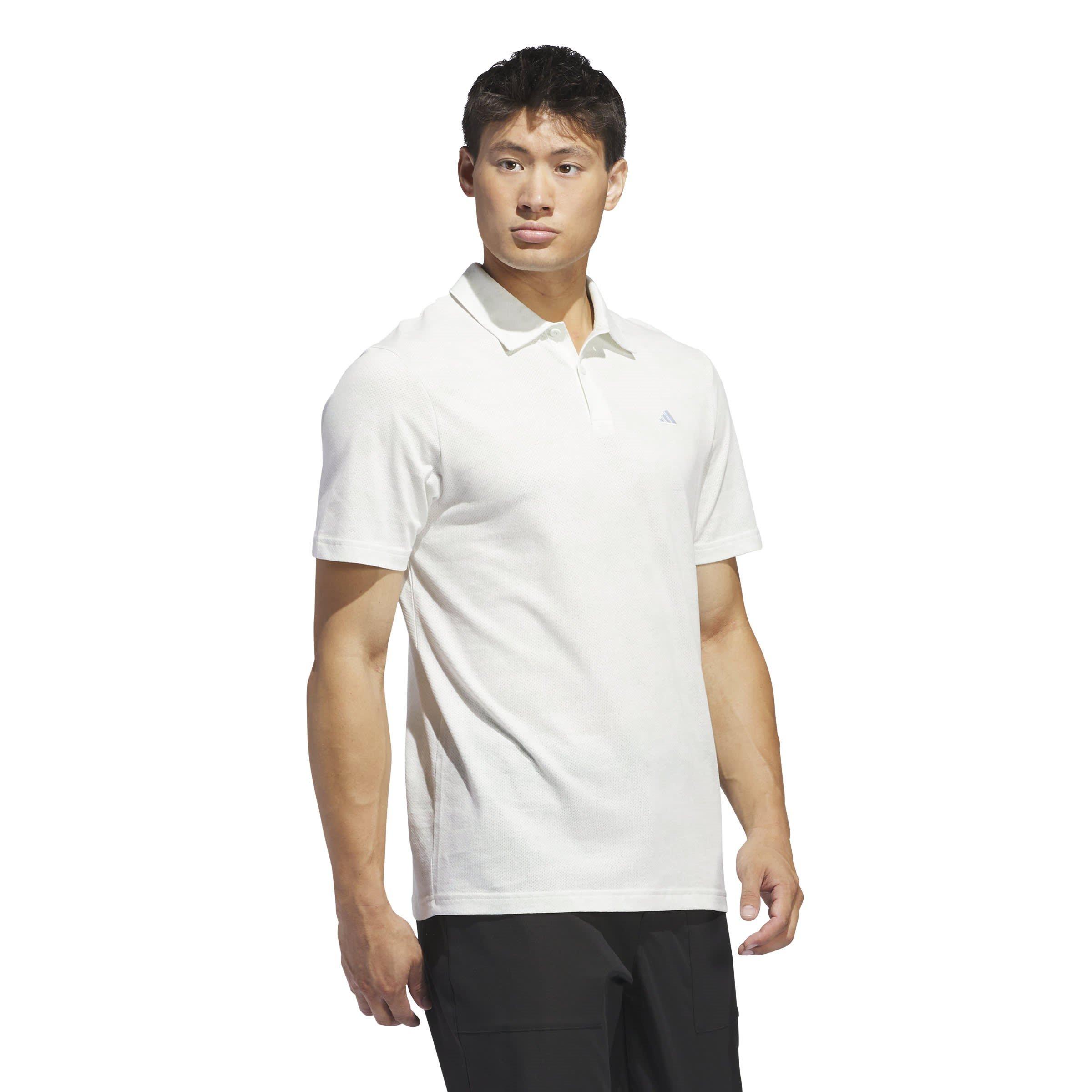 adidas Go To Printed Mesh Polo Shirt Mens