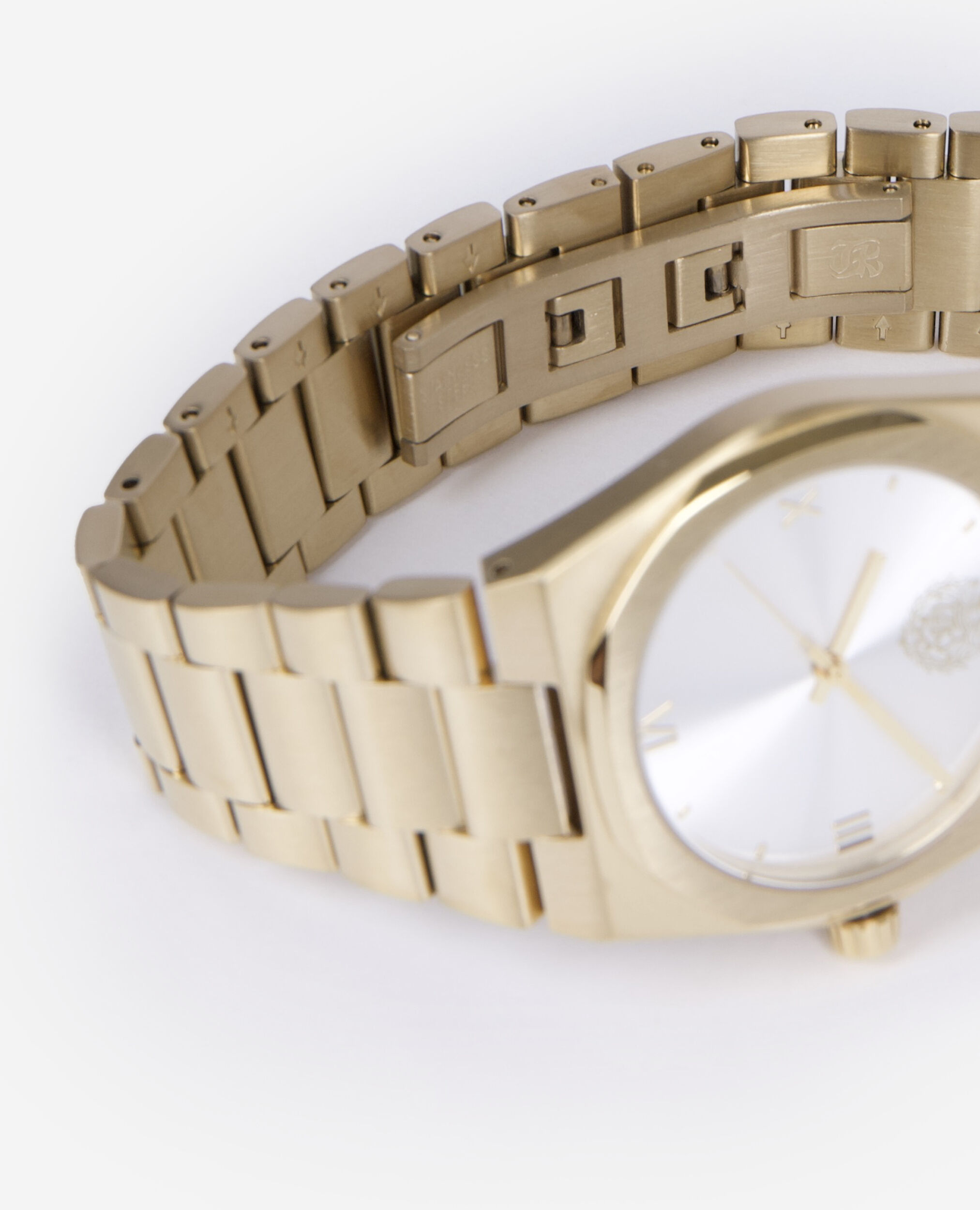 Montre avec Blazon dorée