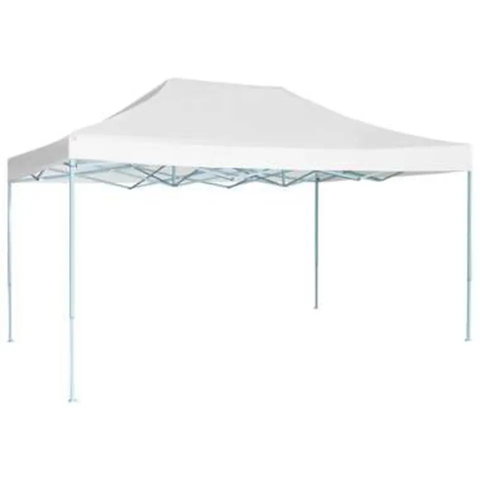 vidaXL - Partytent - Wit - Stof