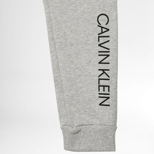 Pantalon Jogging Enfant Institutional Logo 0954 Gris Chiné