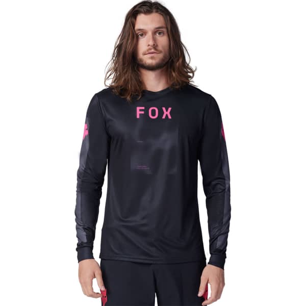 Maillot VTT FOX RANGER LS JERSEY TAUNT BLACK