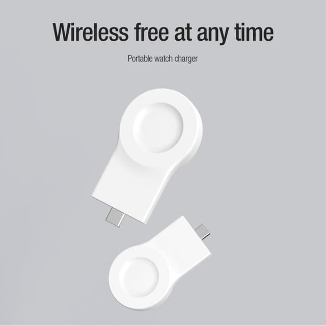 NILLKIN til Xiaomi Watch S1 Pro Type-C-stik Trådløs opladningsstation til smart ur