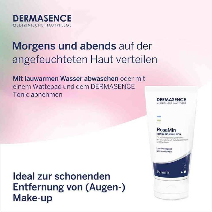 Dermasence Rosamin Reinigungsemulsion, 2x150 ml