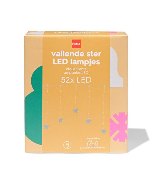 guirlande lumineuse 6,5 m avec 52 LED étoile filante
