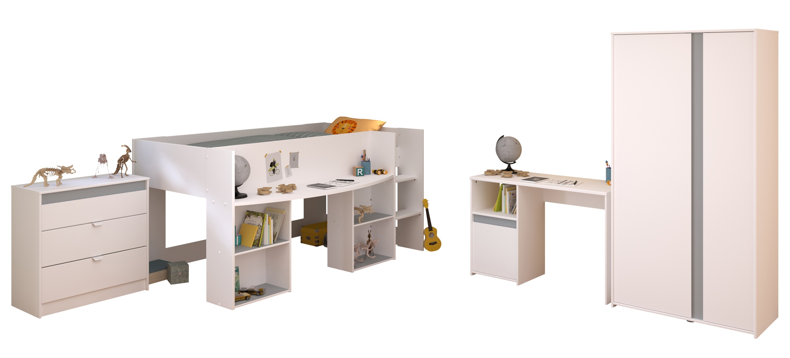 Parisot Kinderzimmer Set 4tlg 