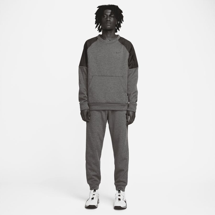 Nike Therma-FIT Men's Tapered Train CHARCOAL HEATHR/DK SMOKE GREY/BLACK