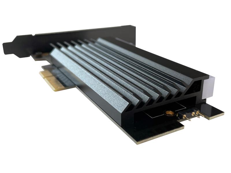 LC-Power LC-PCI-M2-NVME-ARGB PCI Express Karte für eine M.2-NVME-SSD