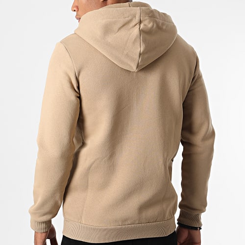 Sweat Zippé Capuche Ceres Life Beige