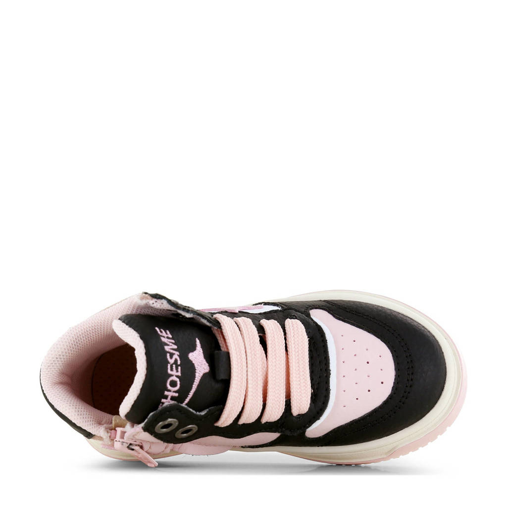 Shoesme sneakers lichtroze/zwart