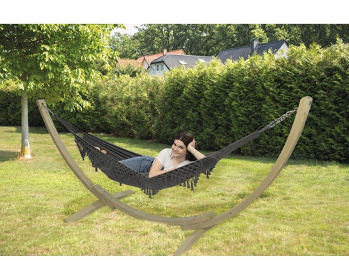 Galaxy hangmat 100 x 200 cm antraciet