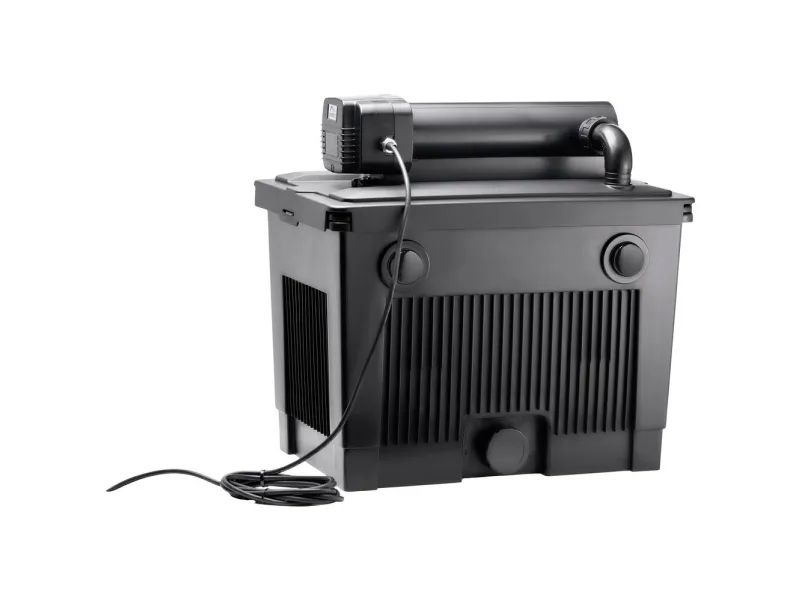 Pontec 93274 MultiClear Set 20000 Gennemløbsfilter Med UVC-klaringsenhed