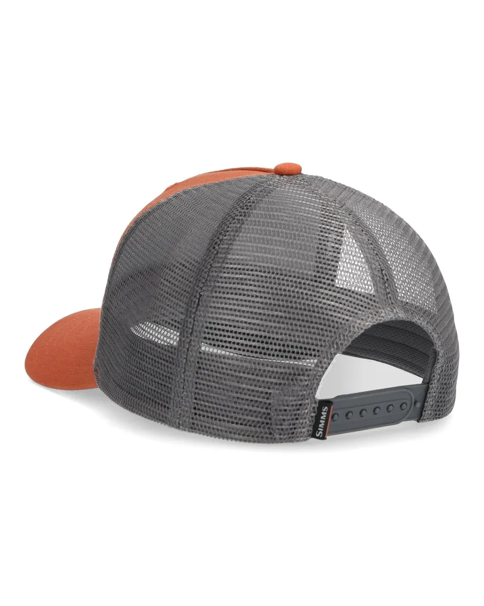 Simms Simms Double Haul Icon Trucker Simms Orange
