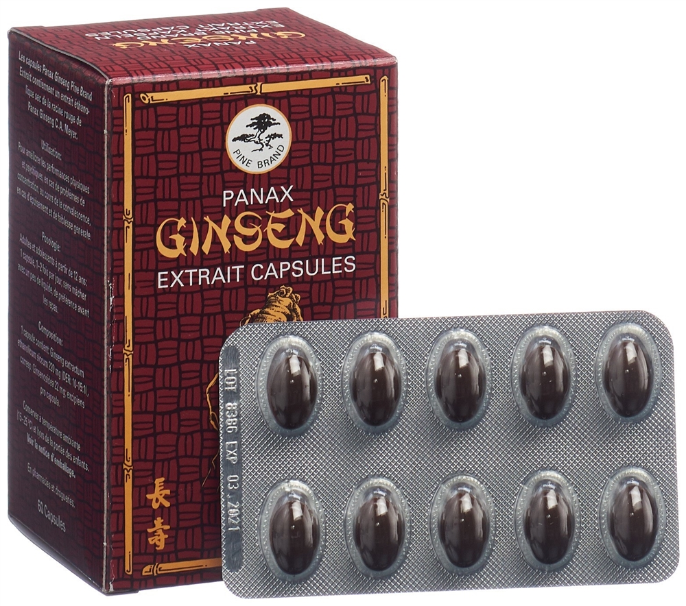 Panax Ginseng Weichkaps Blist 60 Stk