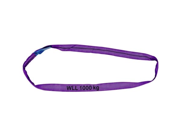 Petex 47201224 Rundsling Arbejdsbelastning (WLL)=1 t Violet EN 1492-1 DIN 1492-1