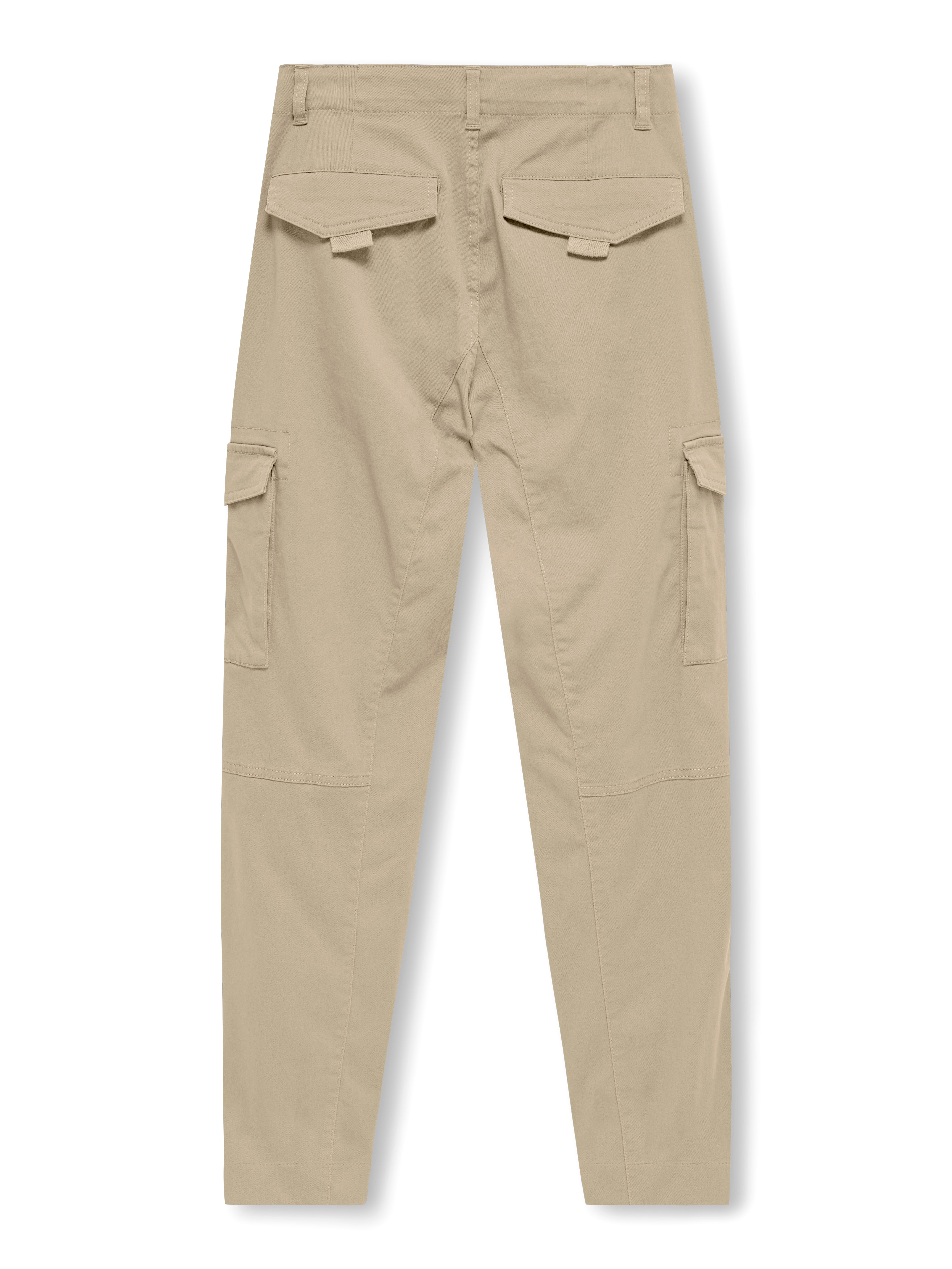 KOBMAXWELL Cargo Schnitt Cargo-Hose White Pepper