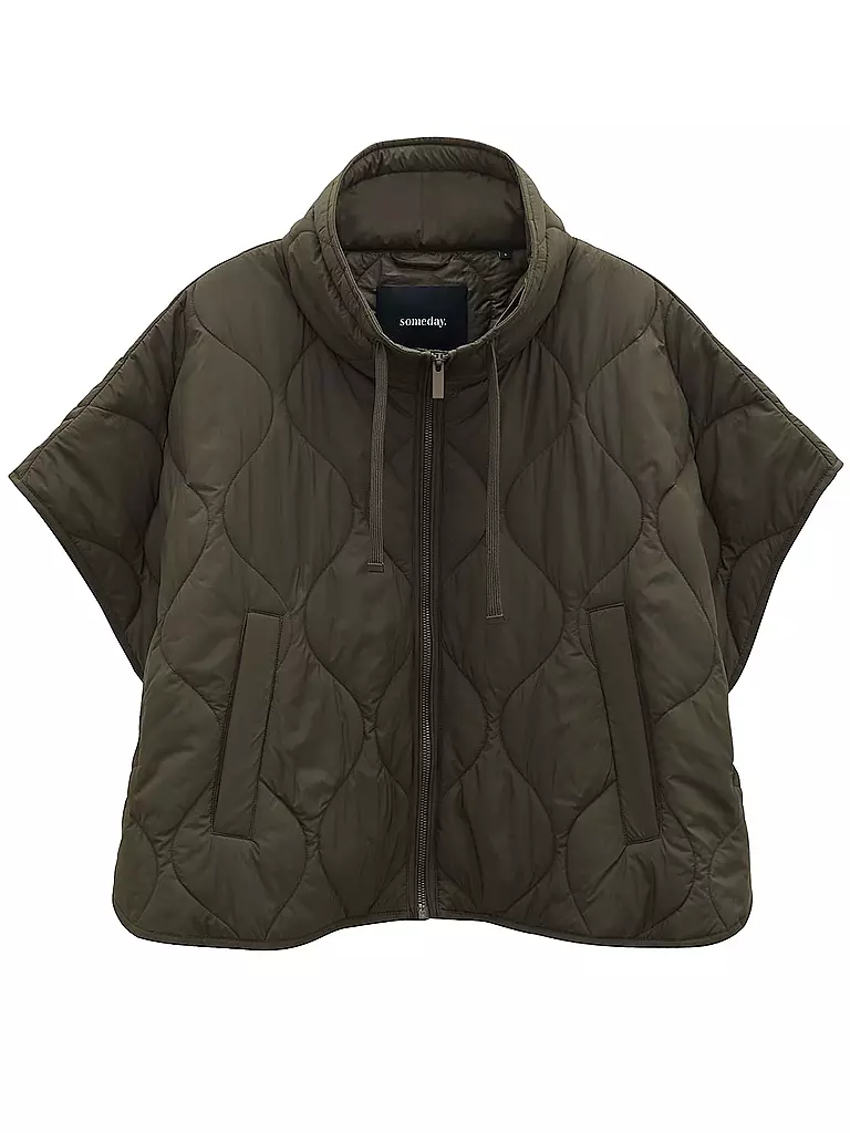 SOMEDAY Steppgilet VENKE olive