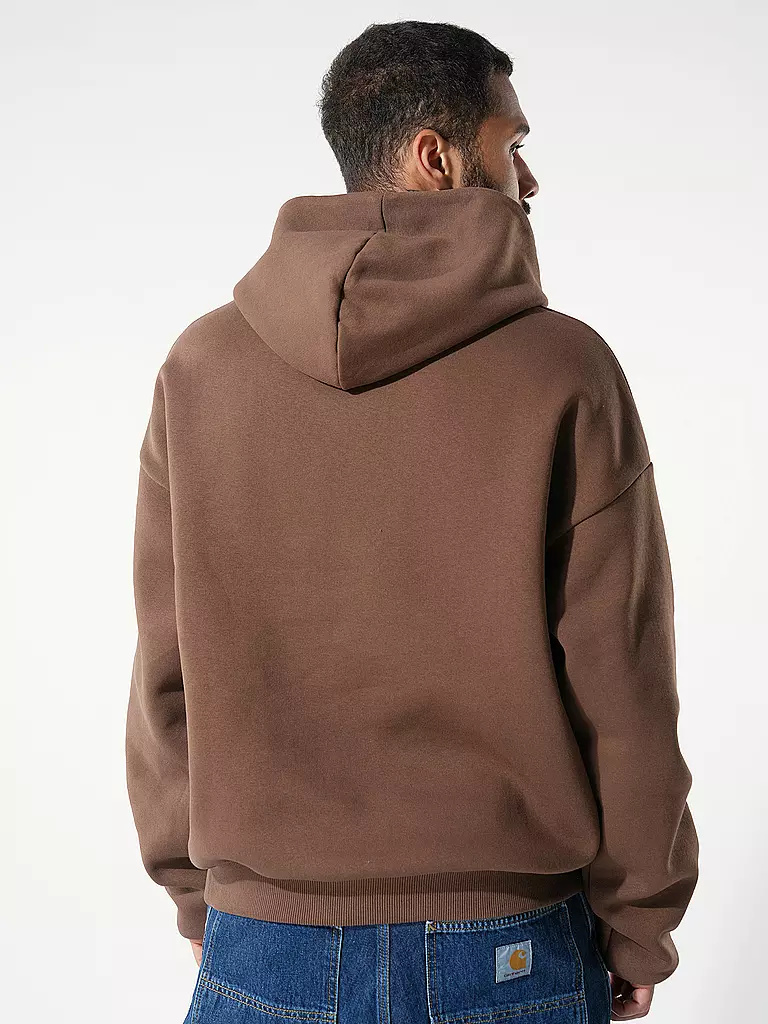 KARL KANI Kapuzensweater - Hoodie  braun