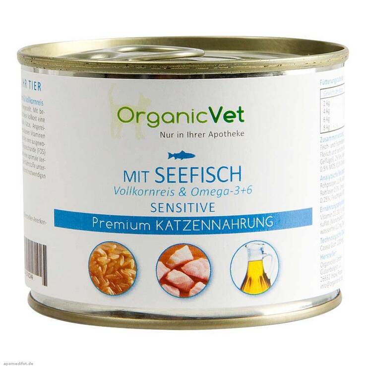 Dosennahrung Katze Sensitive Seefisch, 200 g
