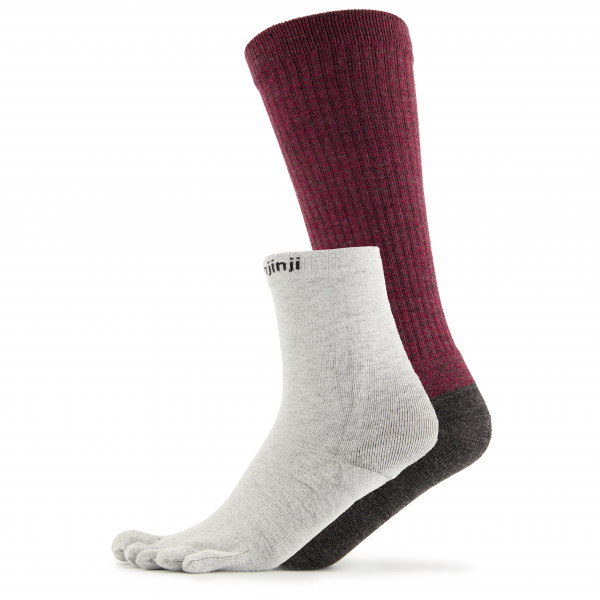 Injinji - Women's Liner/Hiker Crew Coolmax/Nuwool - Chaussettes de randonnée