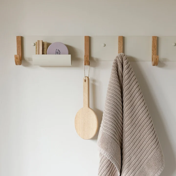 Design Letters - Jay Garderobe, L 43 cm, beige / hellblau