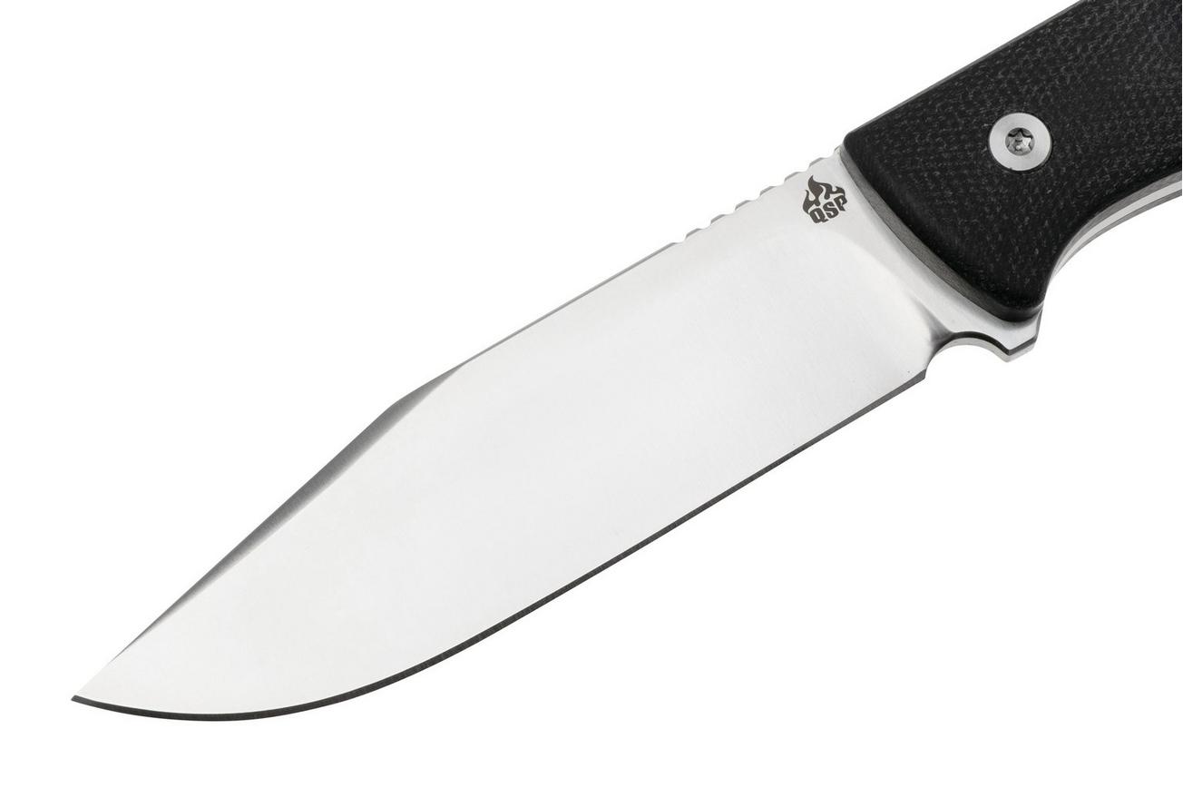 QSP Knife Bison V2 QS134-A Micarta, survivalmes