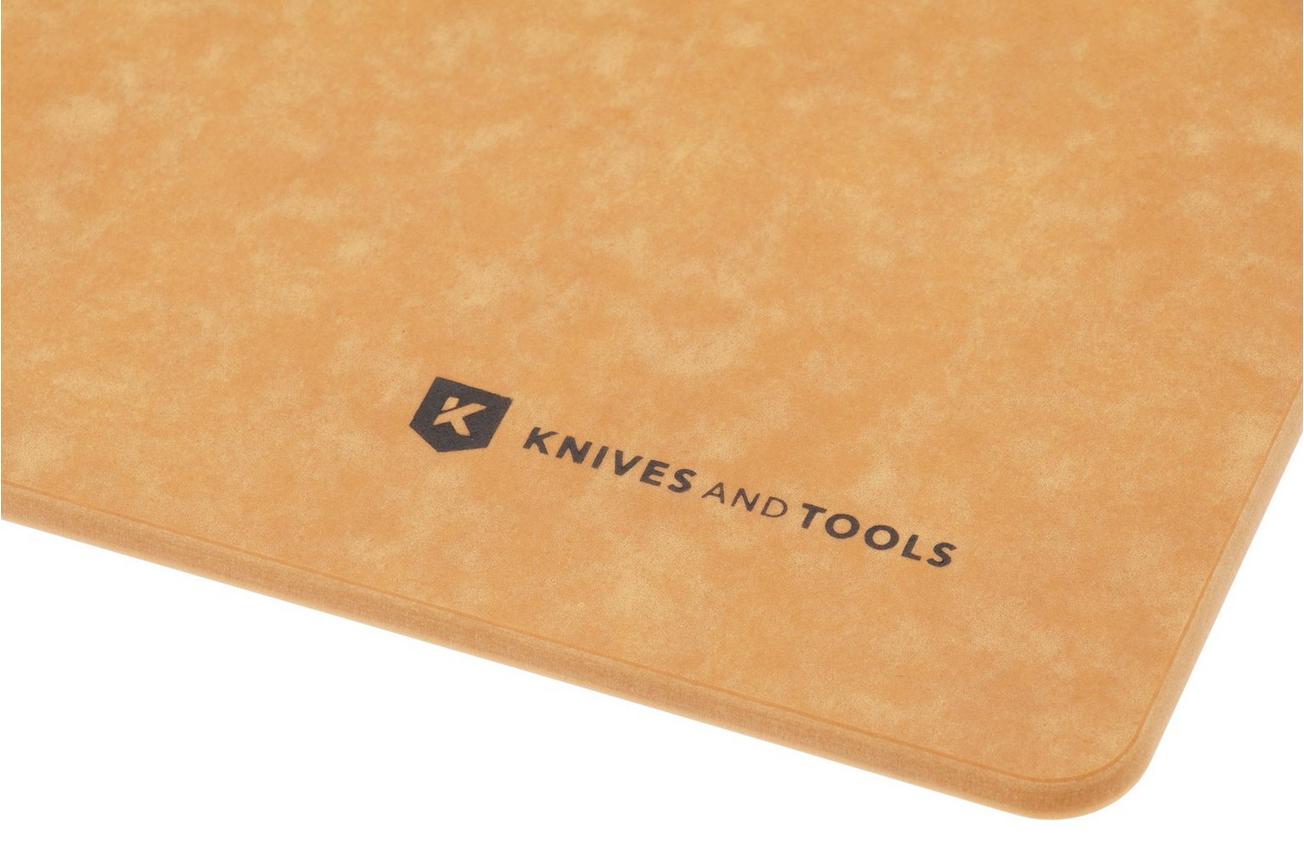 Knivesandtools Wood Fiber, Natural, serveerplank, 43,2 x 17,8 cm