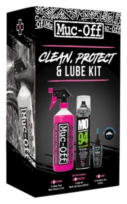 Kit d'Entretien Muc-Off Clean Protect Lube Wet Version