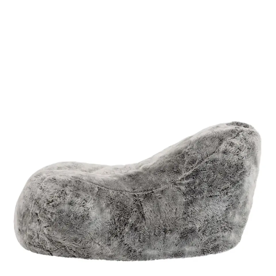 icon Zitzak Lounger Dream - Zitzak van Imitatiebont - Poolwolf