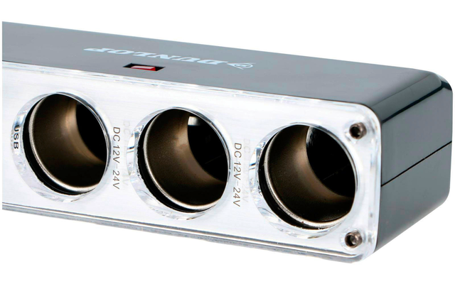 Dunlop Steckdose 12/24 V mit 2 x USB