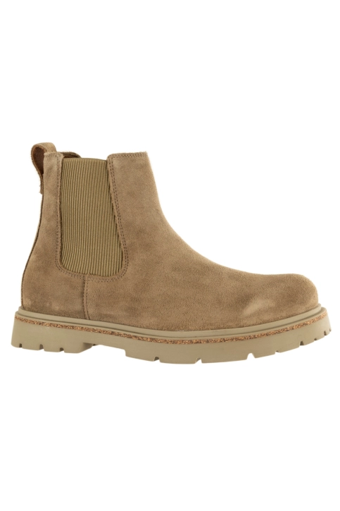 Bottines birkenstock highwood slip on mid m leve narrow 00027 -taupe