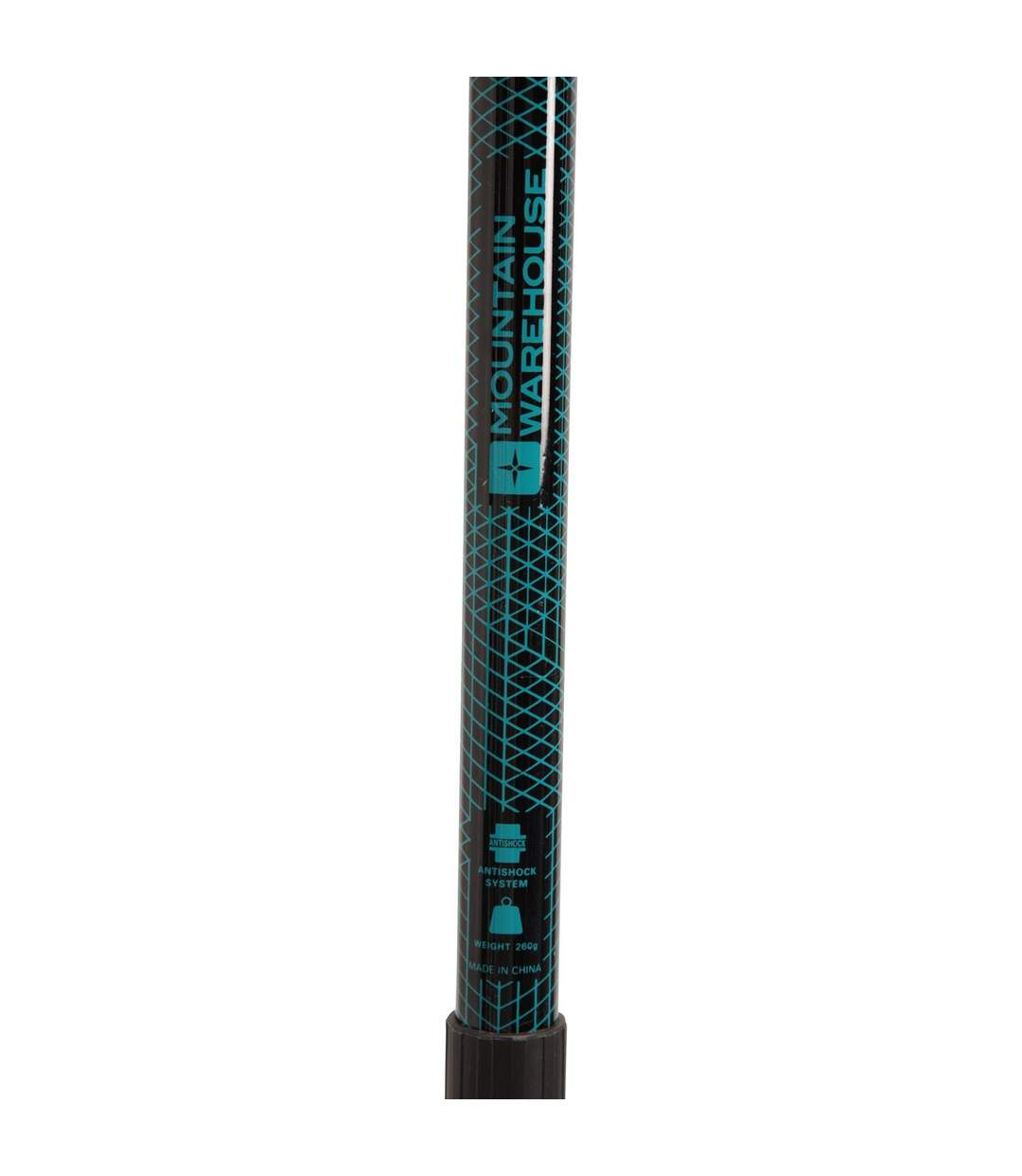 Mountain Warehouse - Bâton de randonnée COMPACT (Bleu sarcelle) (56 cm-121 cm) - UTMW1872