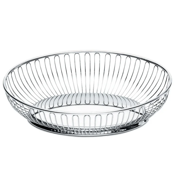 Alessi - Drahtkorb, oval, 28 x 20 cm