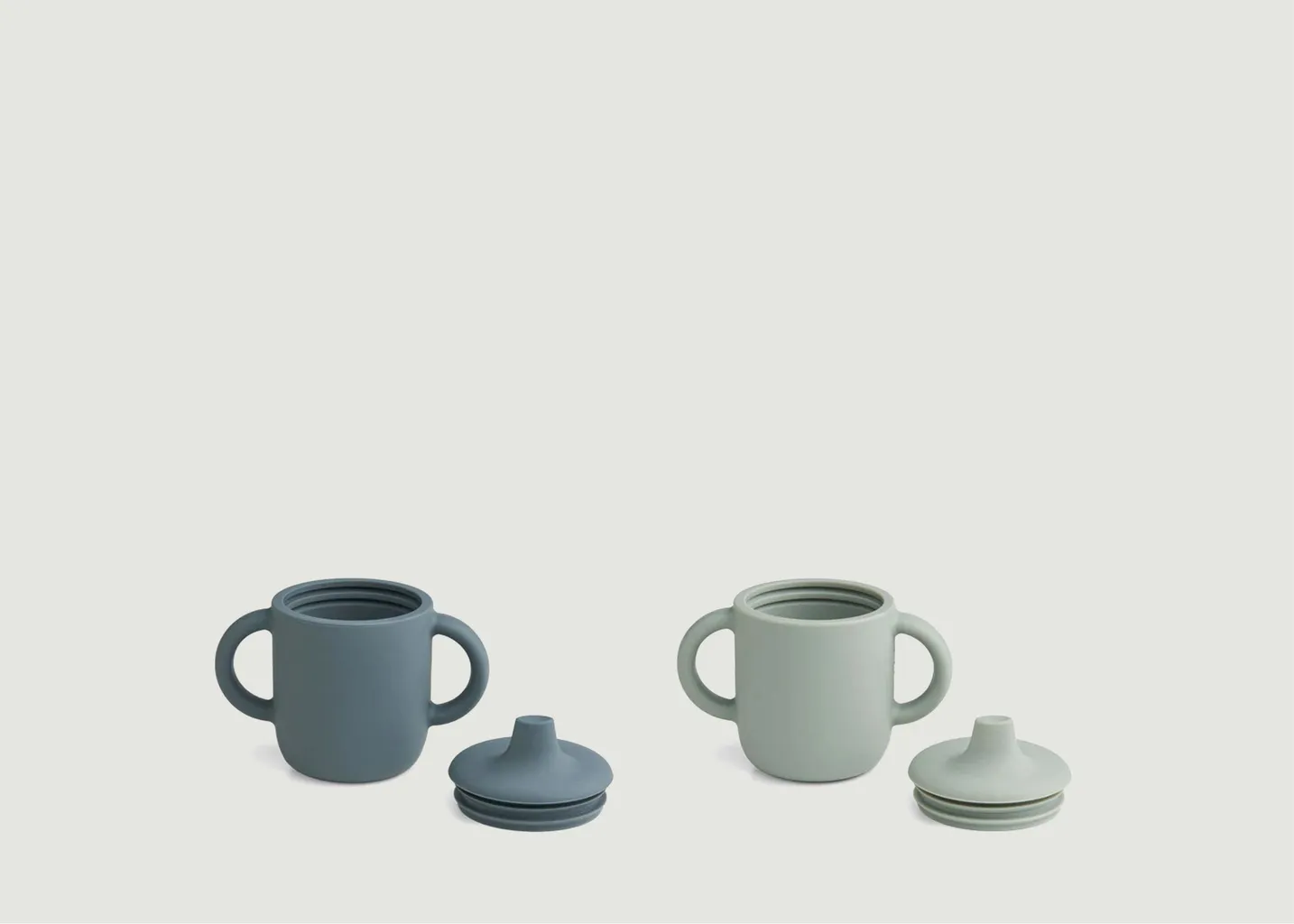 Lot de 2 tasses Neil en silicone Liewood