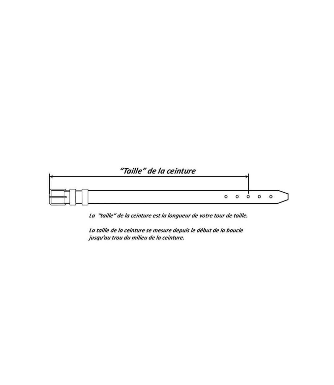 Eastern Counties Leather - Ceinture En Cuir Avec Boucle - Femme (Bordeaux) - UTEL243