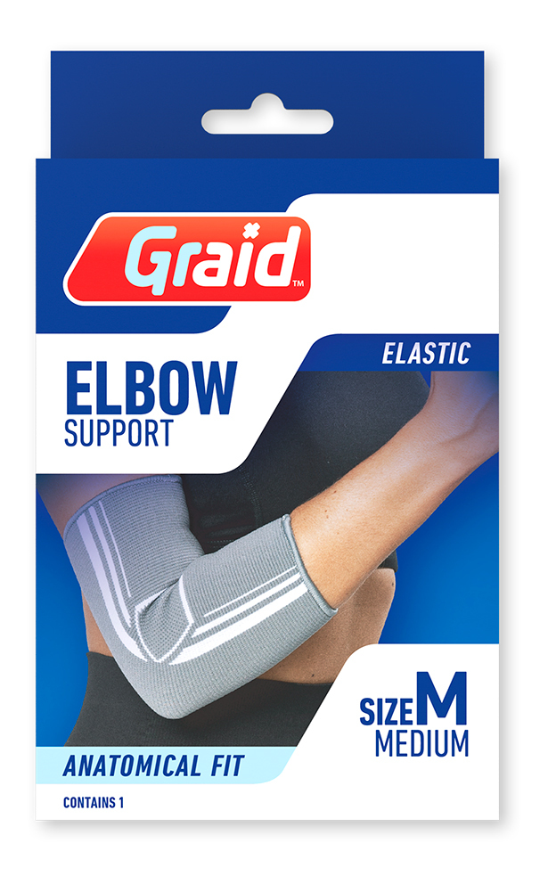 Graid Elastisk Albuestøtte M - 1 stk